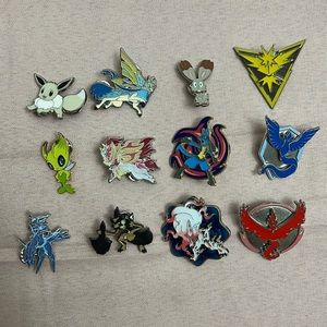 Lot of 12 Pokemon Pins